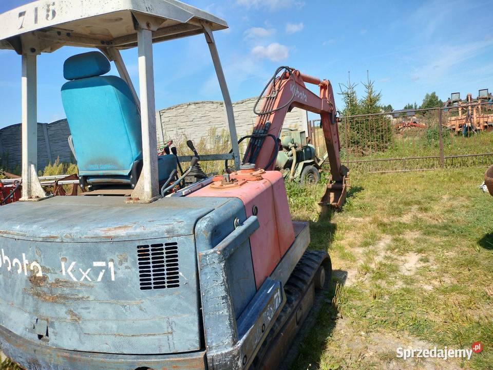 Minikoparka Kubota Koparko ładowarka JCB Hymac
