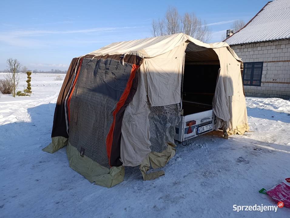 Przyczepa przyczepka namiotowa kempingowa Suchy Grunt sprzedam