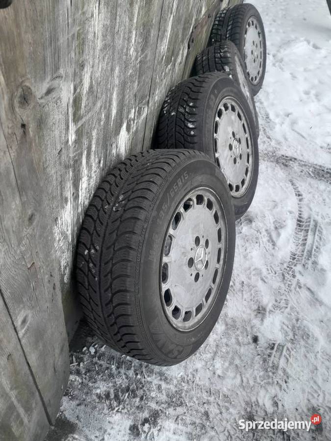 Koła zimowe aluminiowe 19565r15 MercedesBenz sprzedam
