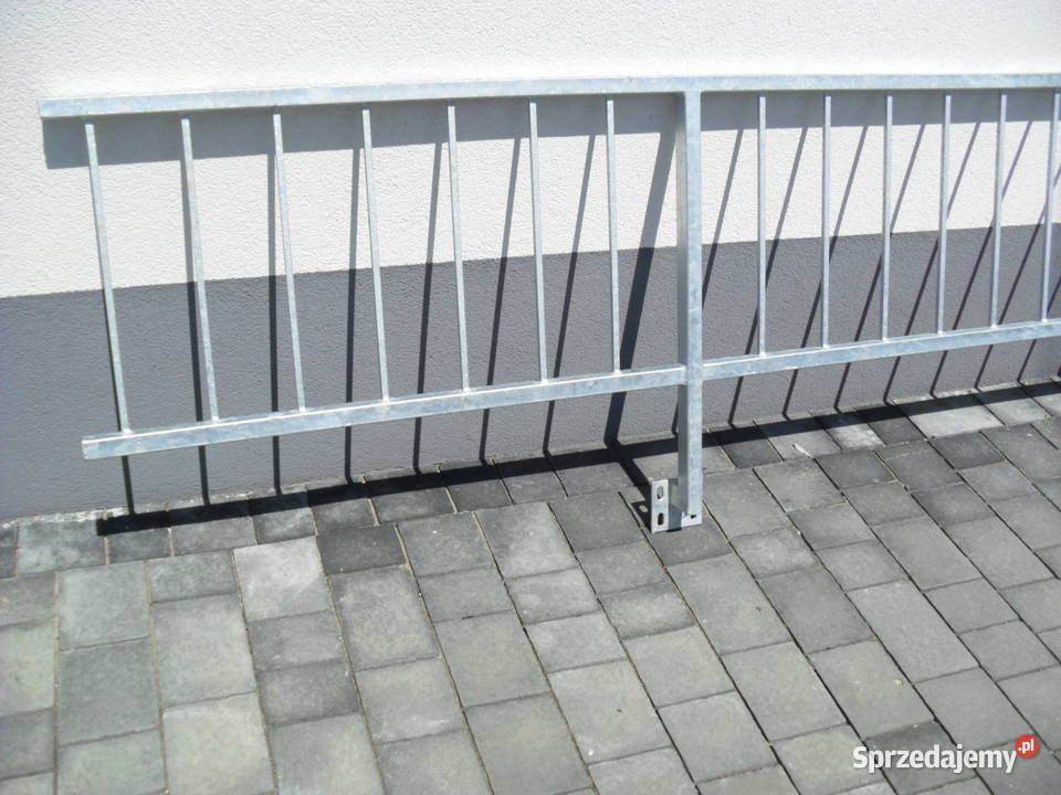 balustrada ogrodzenie metalowe ocynkowane nowe małopolskie