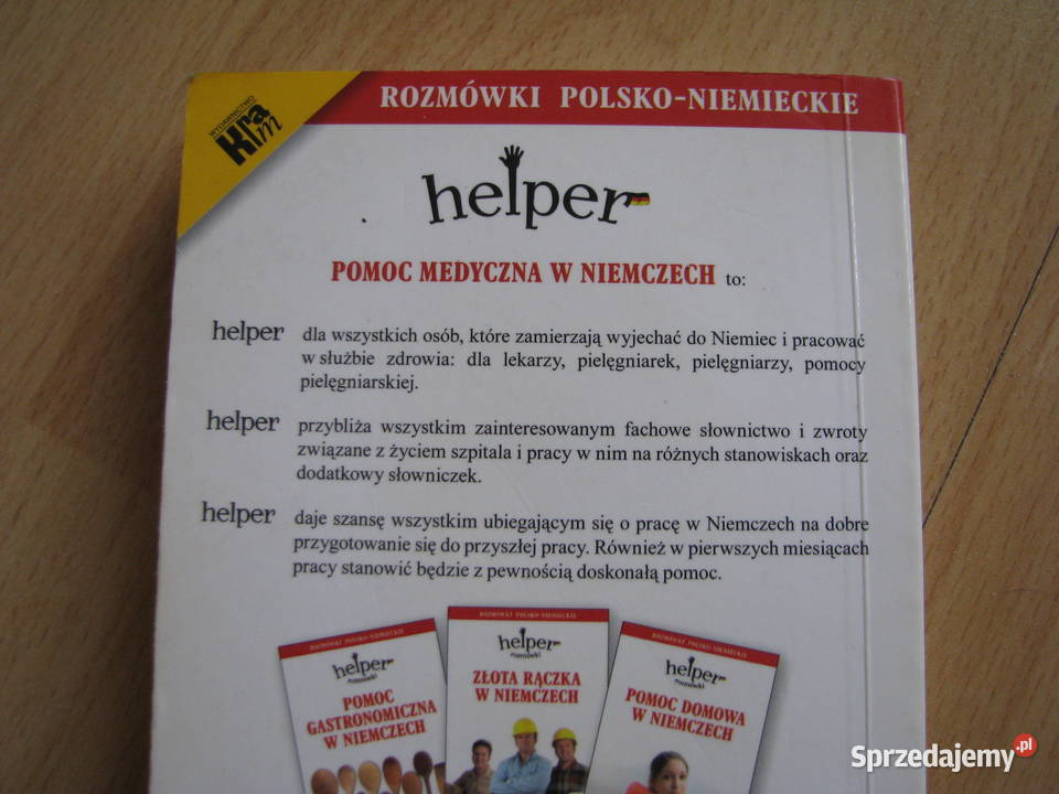 Rozmówki polskoniemieckie Pomoc medyczna w miękka Brzegi