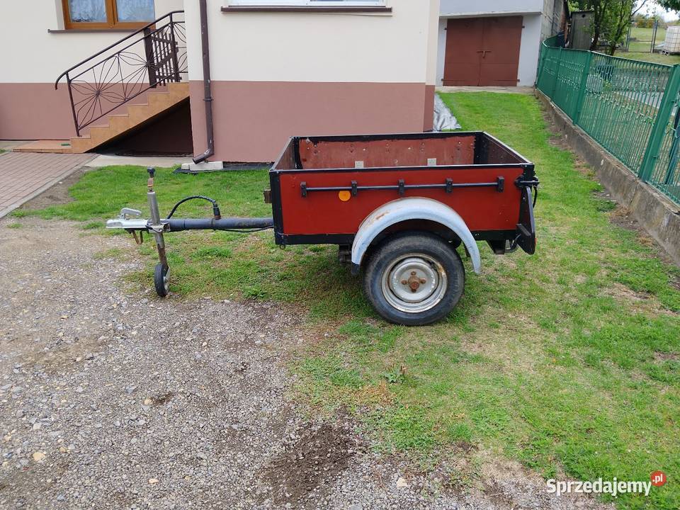 Przyczepka samochodowa zarejestrowana DMC 600 towarowe Pilica
