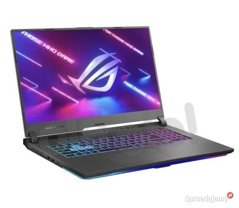 Nowy Asus ROG Strix G17 IPS 240HZ Ryzen7 16GB Taktowanie 4700 Koszalin