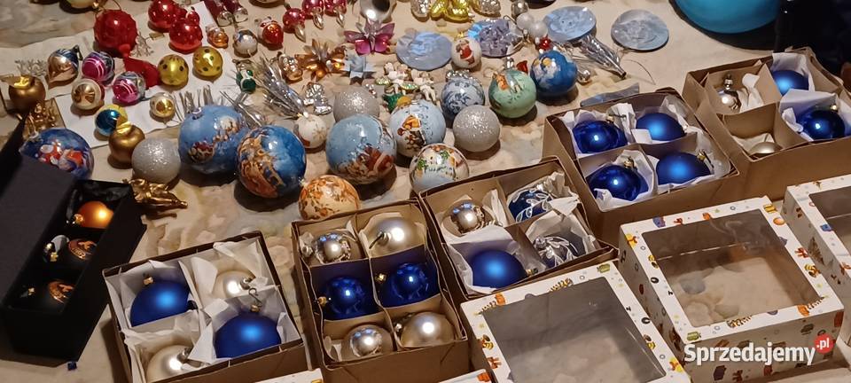 BOMBKI PRL CHOINKOWE TLUKACE I PLASTYCZNE wielokolorowy Poznań