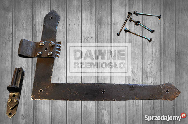 stare zawiasy zawias wzIII kowalstwo tradycyjne Tuszyma
