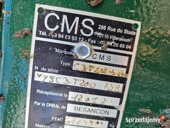 CMS C9 2022 r Wilkowo sprzedam
