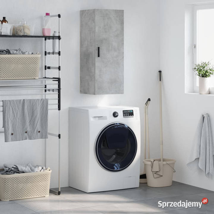 Szafka wisząca szarość betonu 345x34x90 WM828872