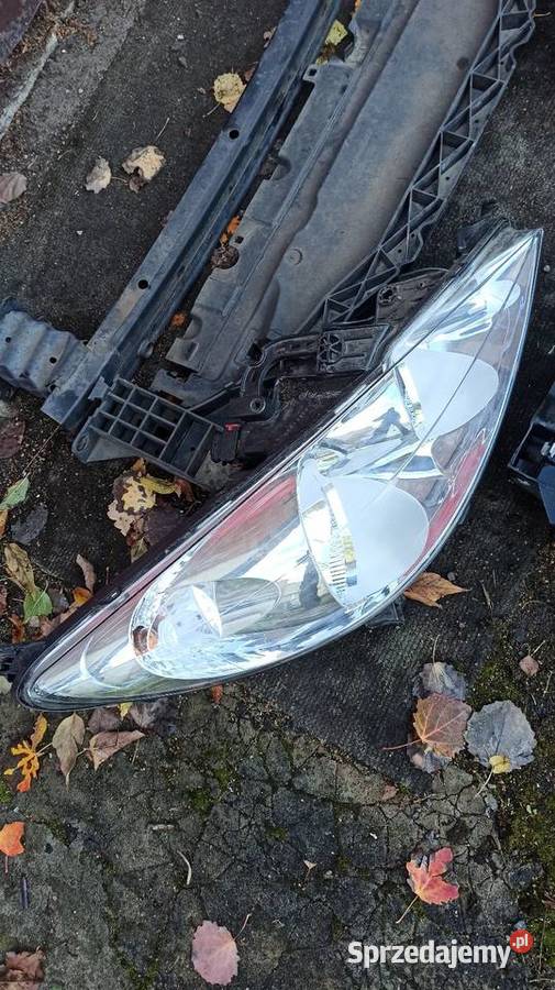 Peugeot 207 reflektory lampy przednie prawa lewa Warszawa