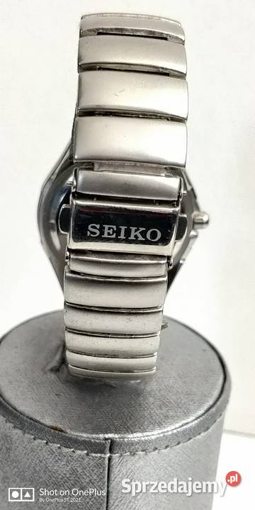 Zegarek zegar Sejko quartz bransoleta Nysa