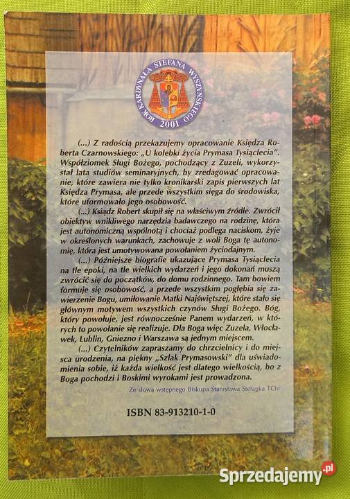 U kolebki życia Prymasa Tysiąclecia Rok wydania 2001