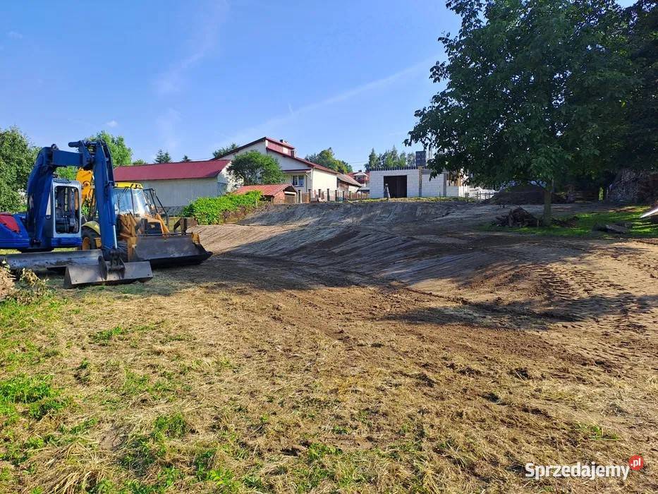 Usługi koparkami glebogryzarką koszenie prace Nowosielce