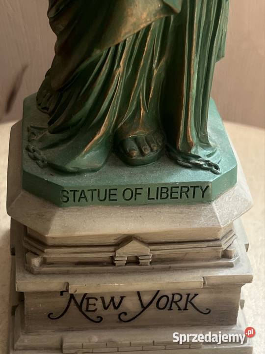 Figurka Statua Wolności lubuskie Żary