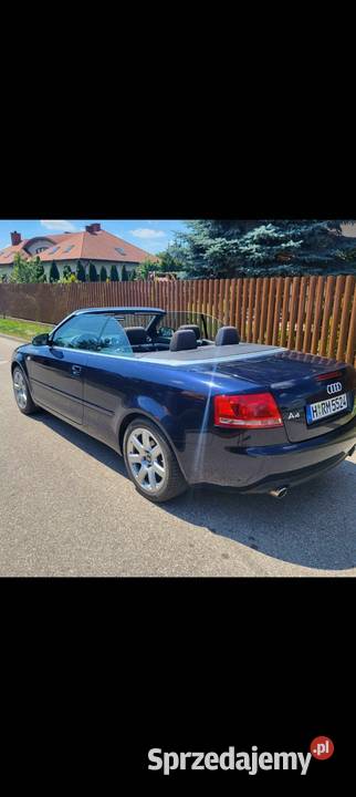 Audi a4 b7 kabriolet 18T sprowadzony mazowieckie