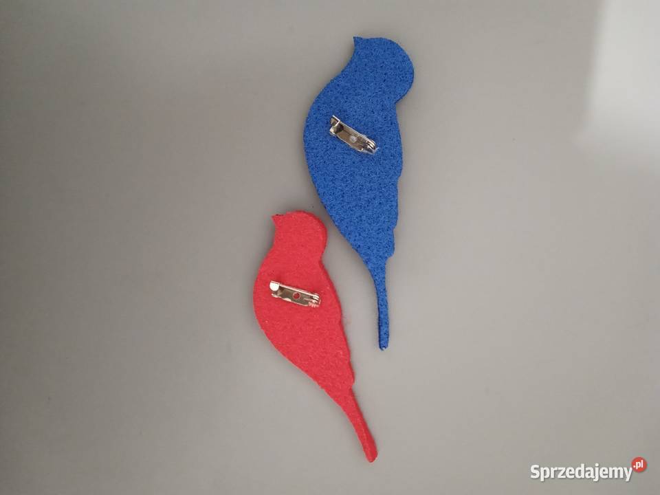 Przypinka broszka ptaszek Tychy