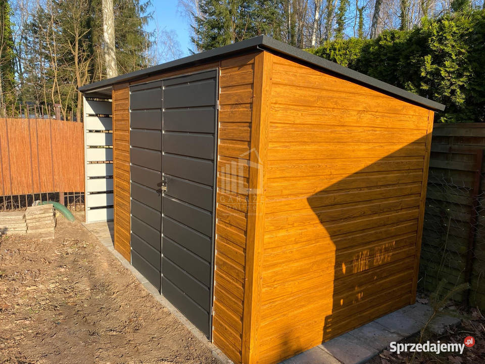 Schowek Domek Ogrodowy 3x2m wiata 15m Brama dach Katowice