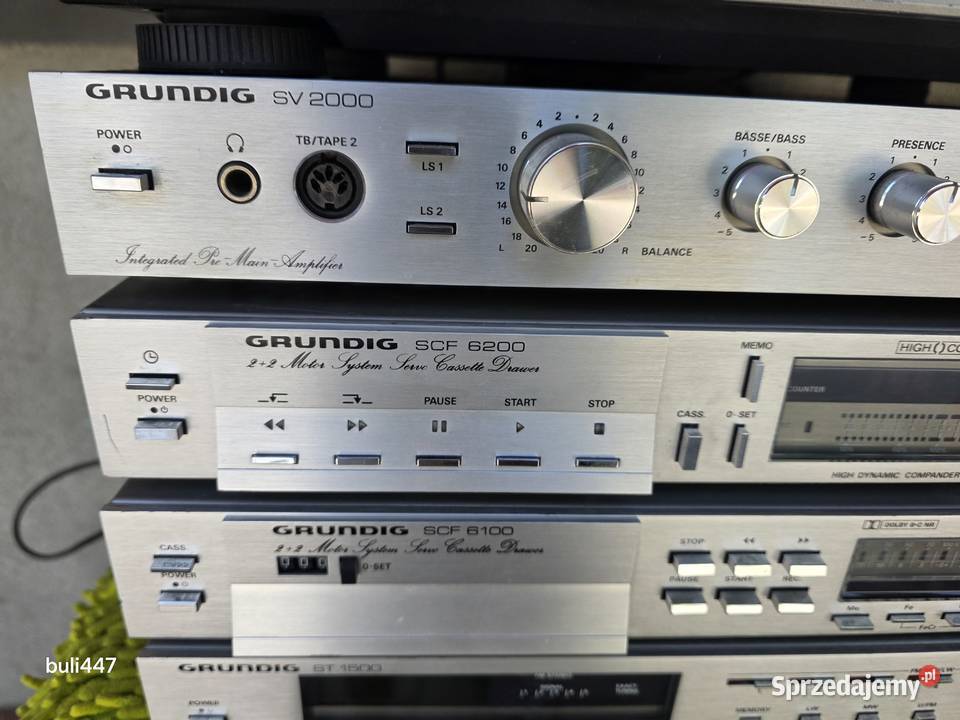 piękna wieża grundig vintage Chełm Śląski