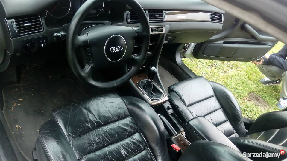 Sprzedam Audi a6 c5 skórzana tapicerka Nowy Dwór Gdański