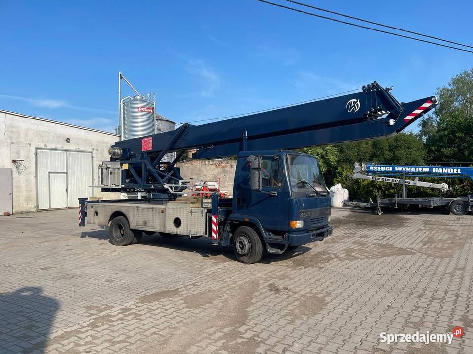 Żuraw Ciesielski dźwig dekarski Klaas K 2834