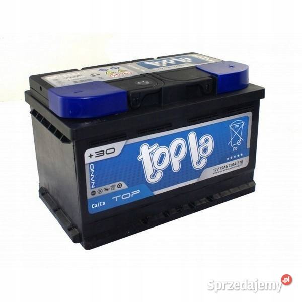 TOPLA TOP Akumulator 12V 75Ah 720A