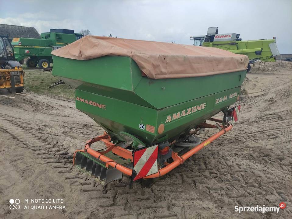 Rozsiewacz do nawozu Amazone M 1500 nadstawka 3t Skaryszew