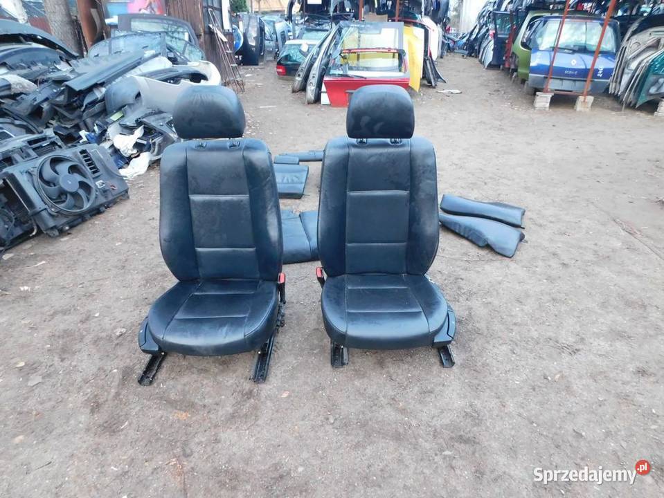 BMW E46 kombi zestaw foteli skóra WYSYŁKA osobowe Żory