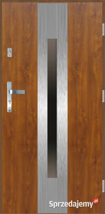 Drzwi wejściowe do domu GI32 INOX Złoty Dąb 90 mazowieckie