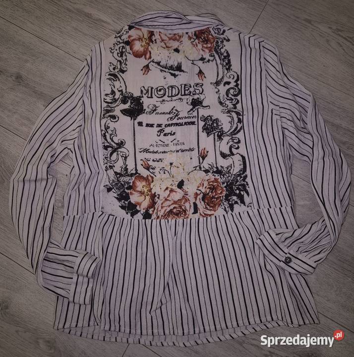 Koszula damska kwiaty 38M Bluzki i koszule łódzkie Łódź