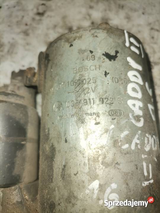 Rozrusznik Volkswagen Caddy II 16 osobowe lubelskie Wisznice