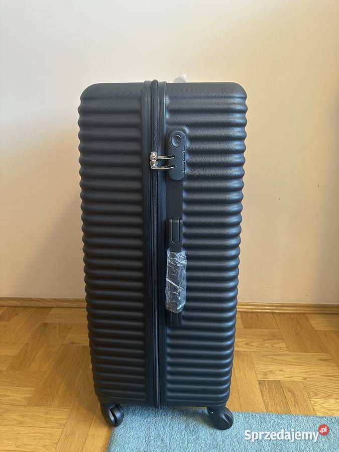 Walizka duża L Semi Line model T56476 Czarny Warszawa sprzedam