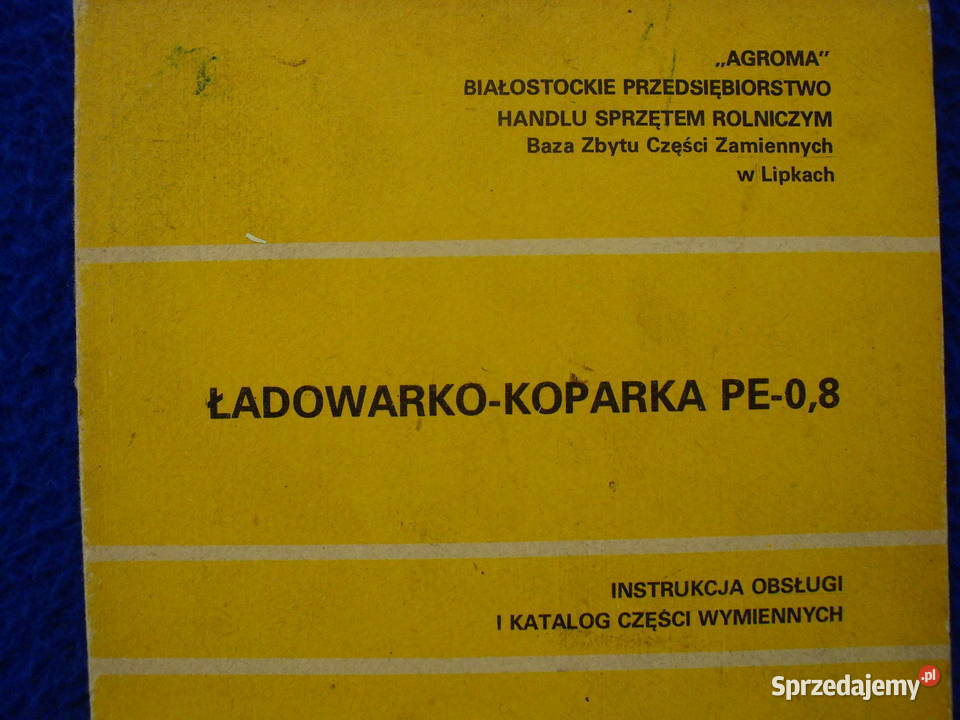Książka KOPARKO ŁADOWARKA Bielawa