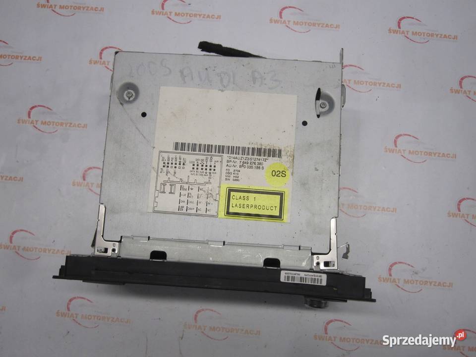 AUDI A3 8P radio CD 8P035186S Kielce