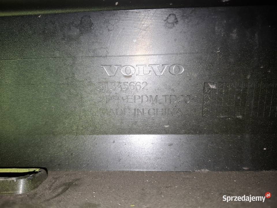Volvo EX30 zderzak tylny żółty oryginał używany osobowe