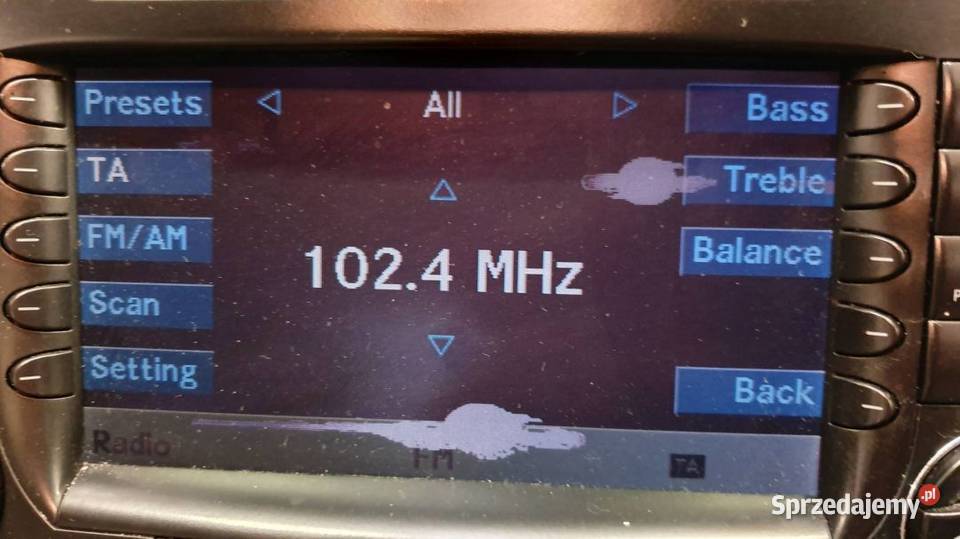 RADIO NAWIGACJA COMAND A2308204189 SL 350 R230 Lipno