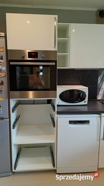 Meble kuchenne białe Ikea seria Ringhult