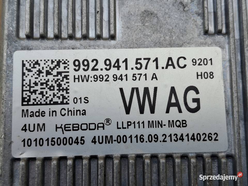 VW SEAT SKODA AUDI PORSCHE PRZETWORNICA MODUŁ Kargowa