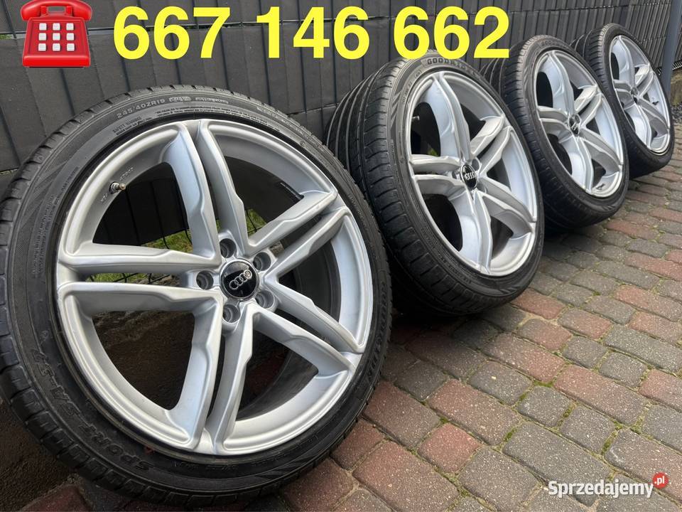 19 felgi koła do Audi A6 A7 5x112 ET45 85J Lubasz