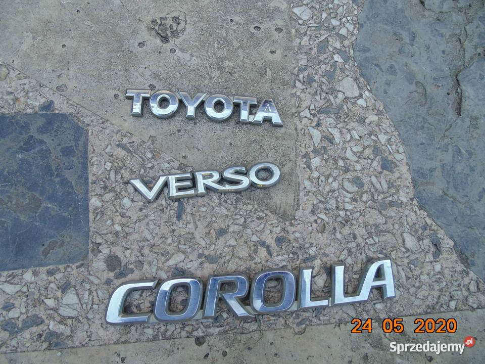 Logo emblemat znaczek Toyota Corolla Verso I Kraków