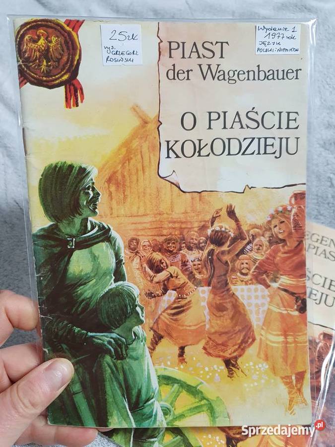 O pIaście Kołodzieju zestaw 3 komiksów różne pomorskie Gdynia