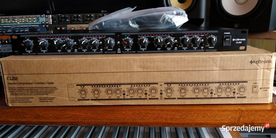 Citronic CL22 kompresorgate stereo NOWY Bytom