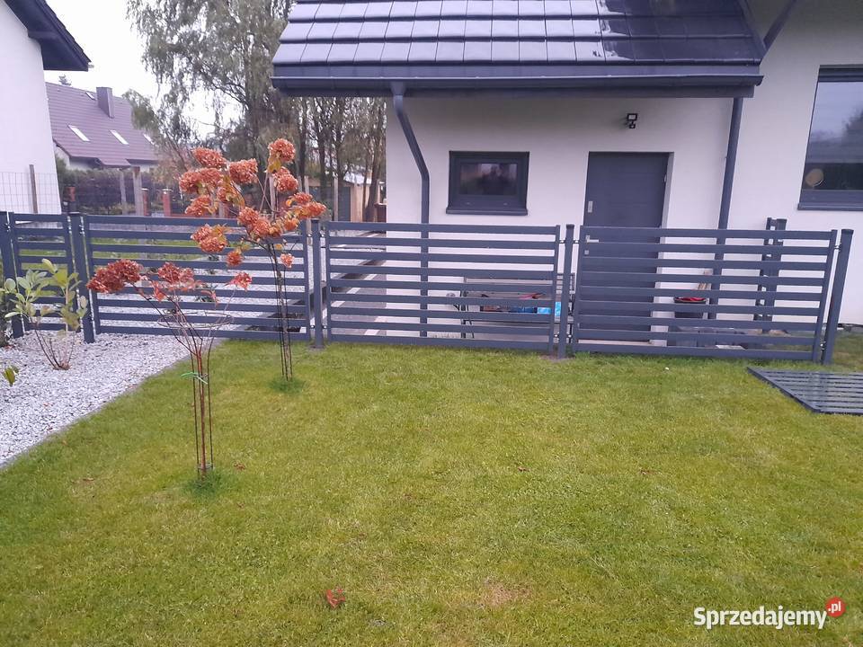 Przęsło ogrodzeniowe ogrodzenie palisadowe śląskie Tychy