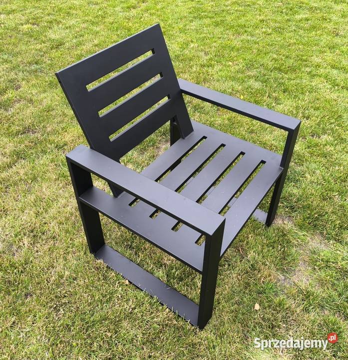 Krzesło fotel ogrodowytarasowy loft łódzkie