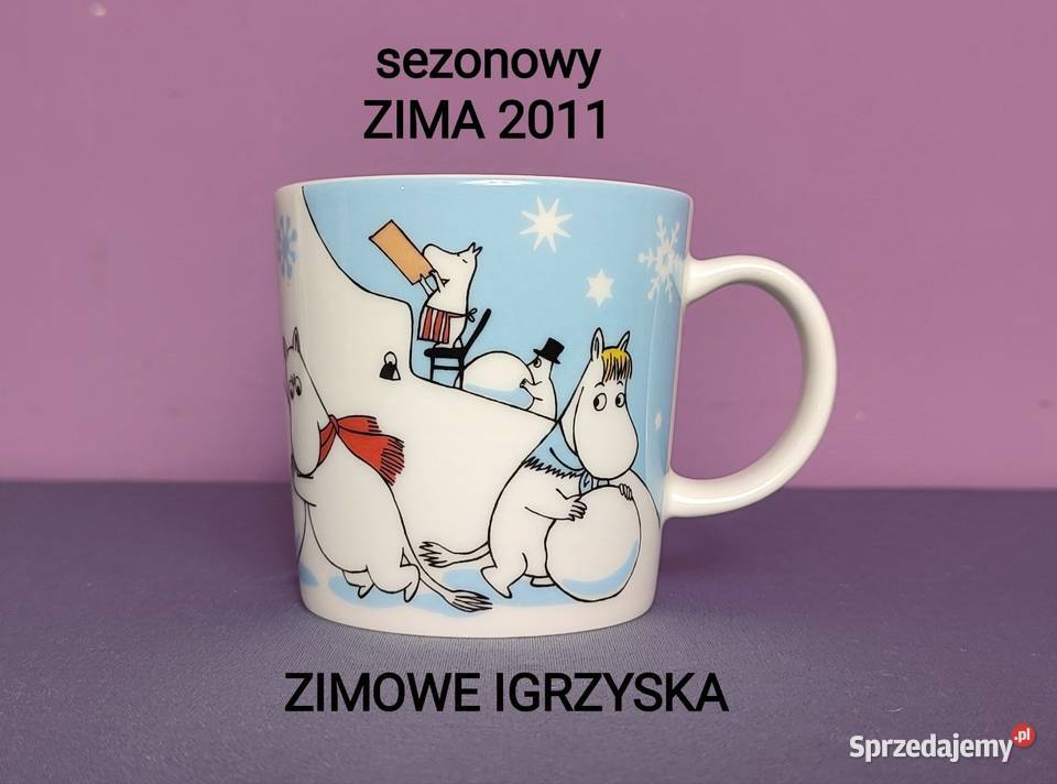 Muminki KUBEK Moomin Arabia Finland sezon ZIMA Jasień