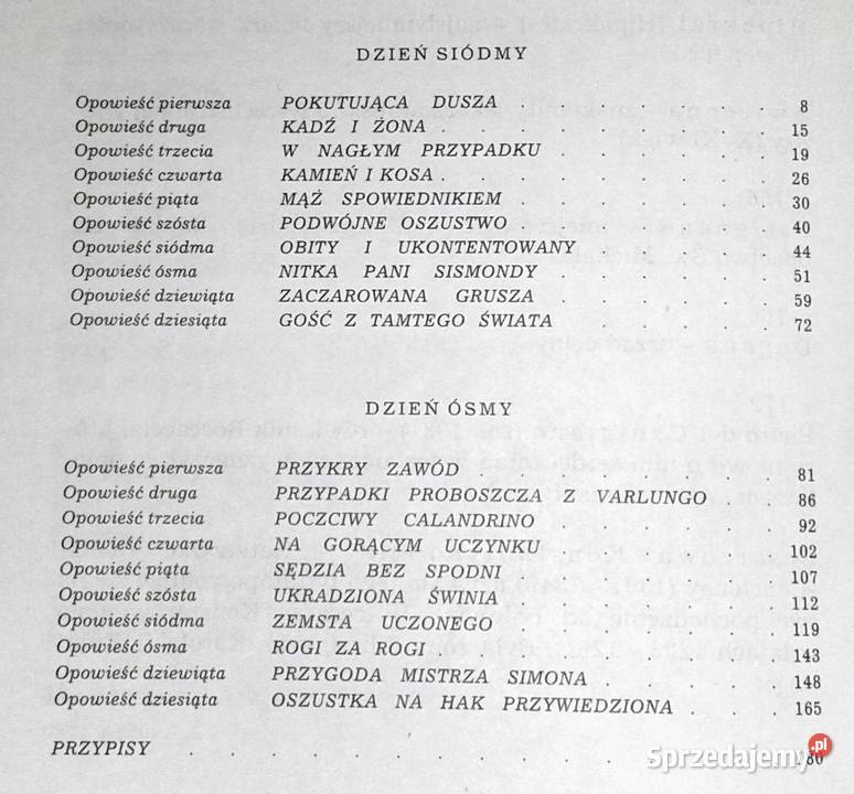 Dekameron Giovanni Boccaccio Chełm