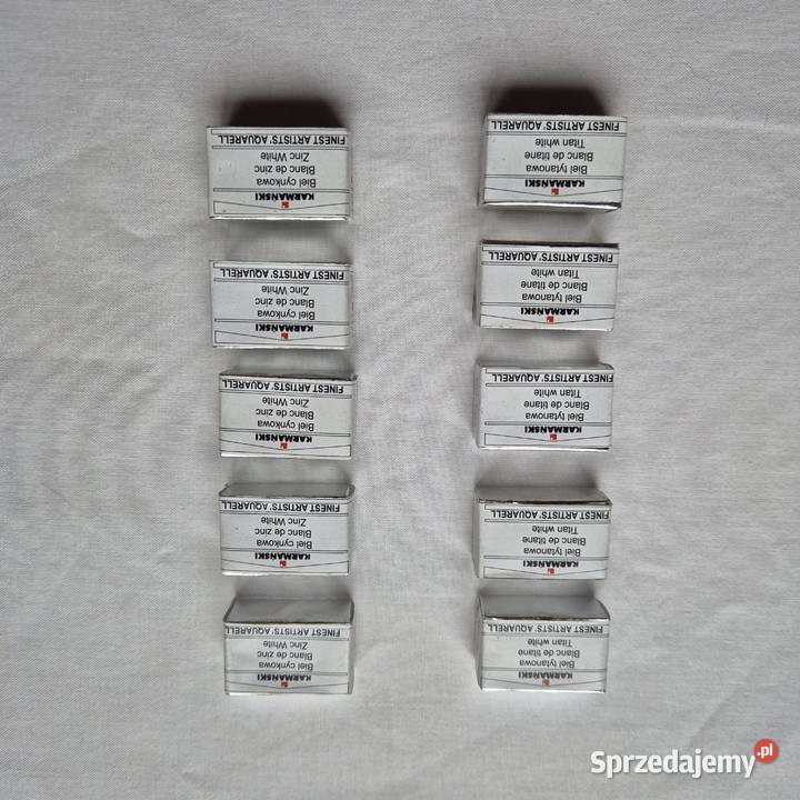 Akwarele Karmański 10 kostek farby Brzesko