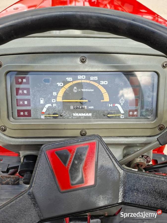 GLOBAL Mini traktorek japoński Yanmar F7D nie Ciągniki Milicz sprzedam