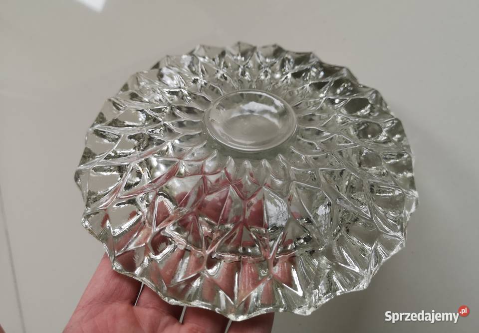 Popielniczka kryształowa vintage PRL Toruń sprzedam