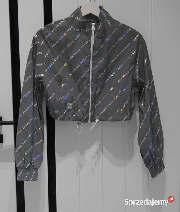 Bershka kurtka świecąca w ciemności 34 XS dolnośląskie Wrocław