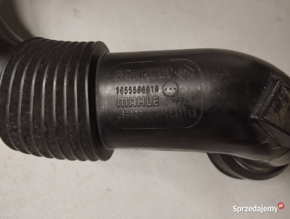 Rura przewód dolotowy Dacia Renault 165556691R Łask