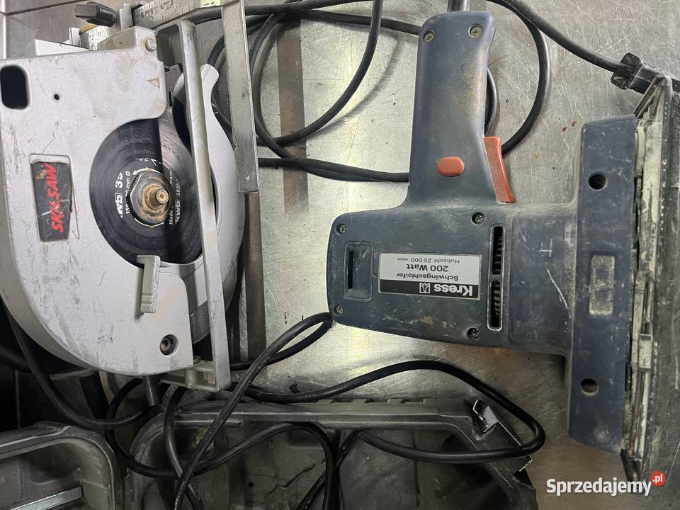 Elektro narzędzia zestaw podkarpackie sprzedam