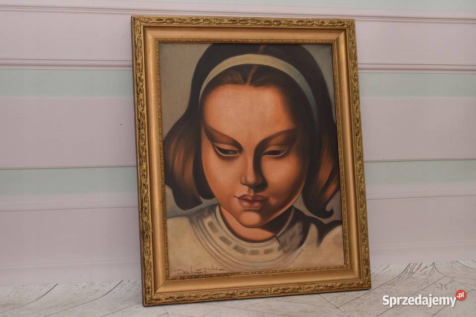 T De Łempicka Portret Dziewczyny w Opasce na Kraków
